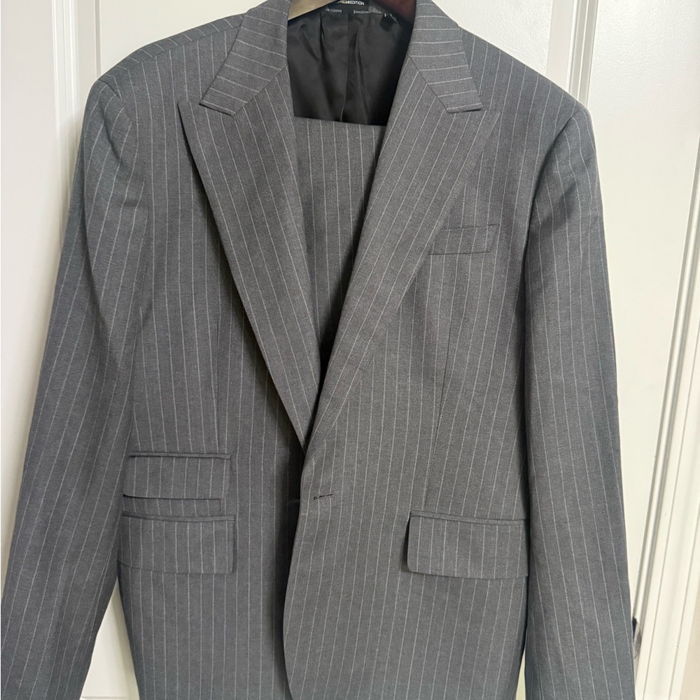 Express Pinstripe 2 Piece suit - 100% wool